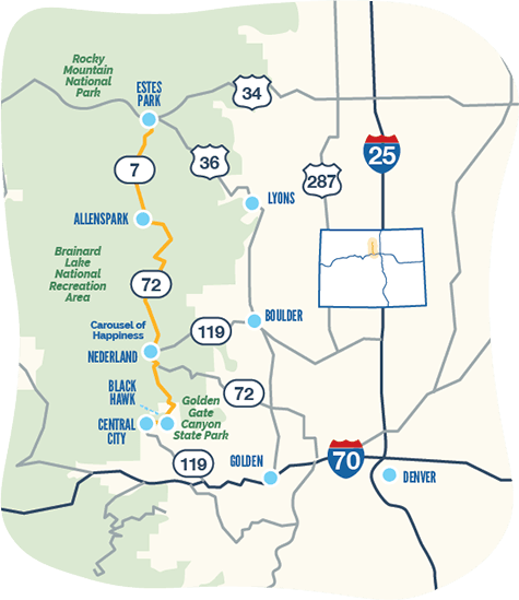 Peak to Peak Map