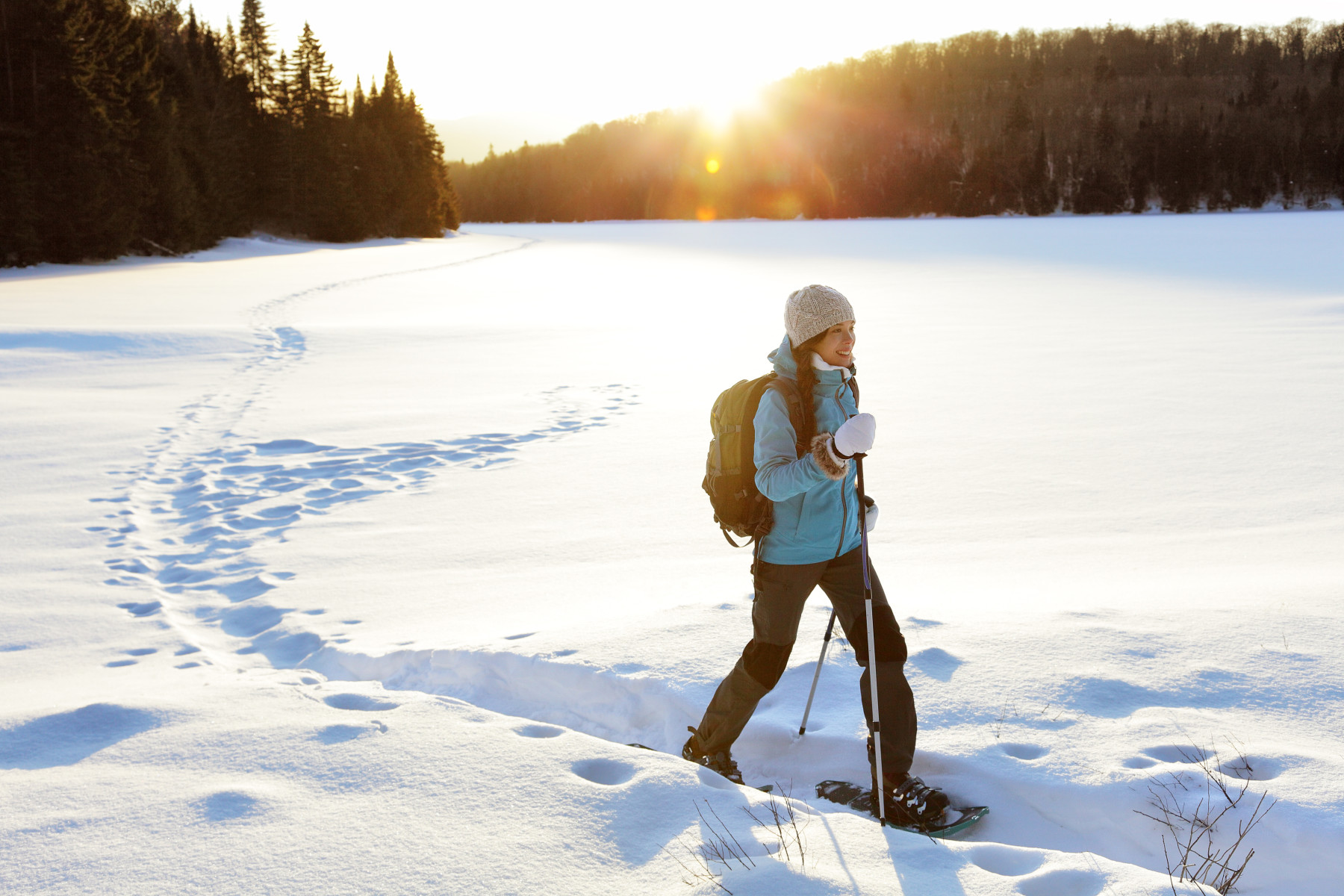 snowshoe through pristine fields or up peaks. photo 3