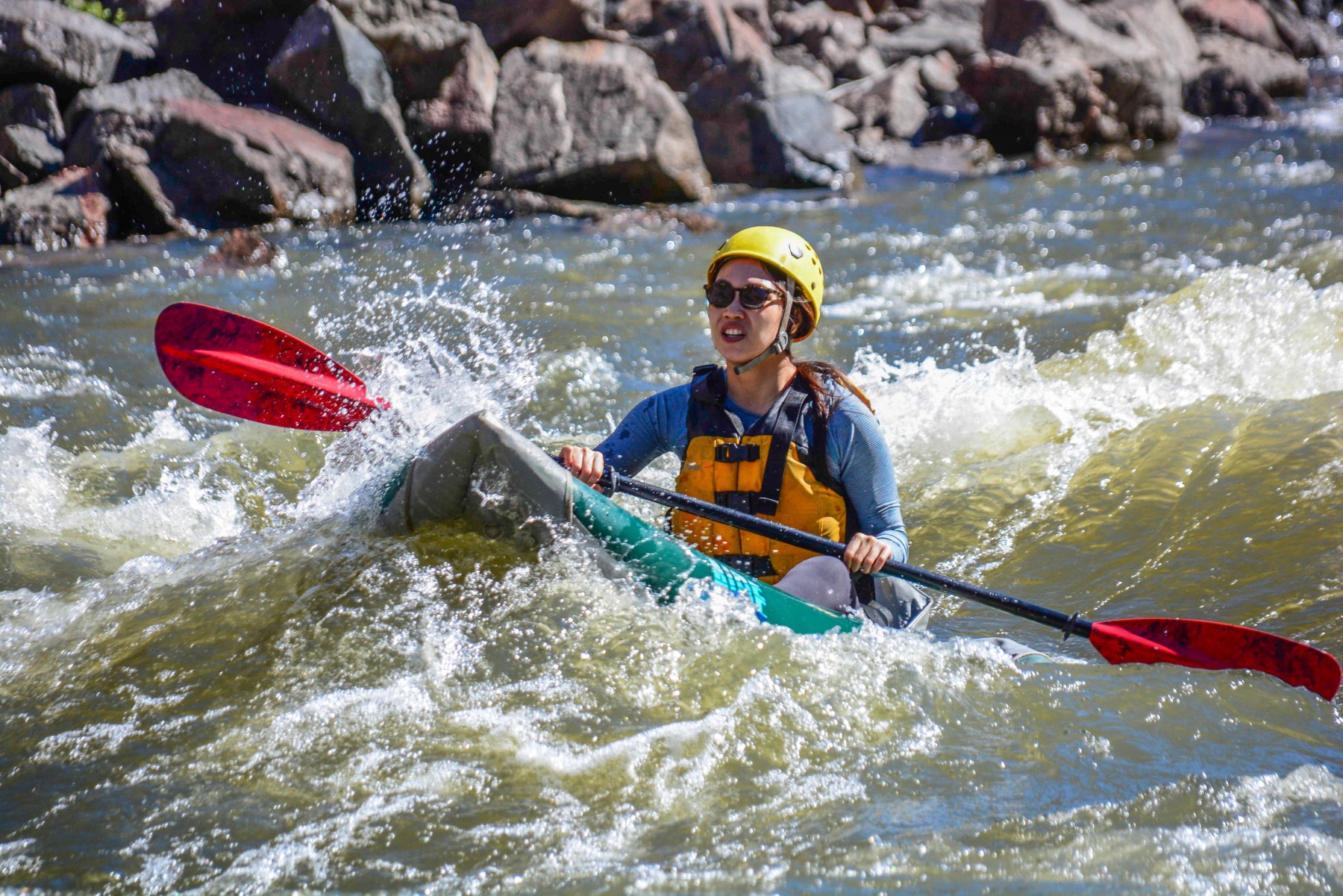 take on a river in an inflatable kayak or sup! photo 12