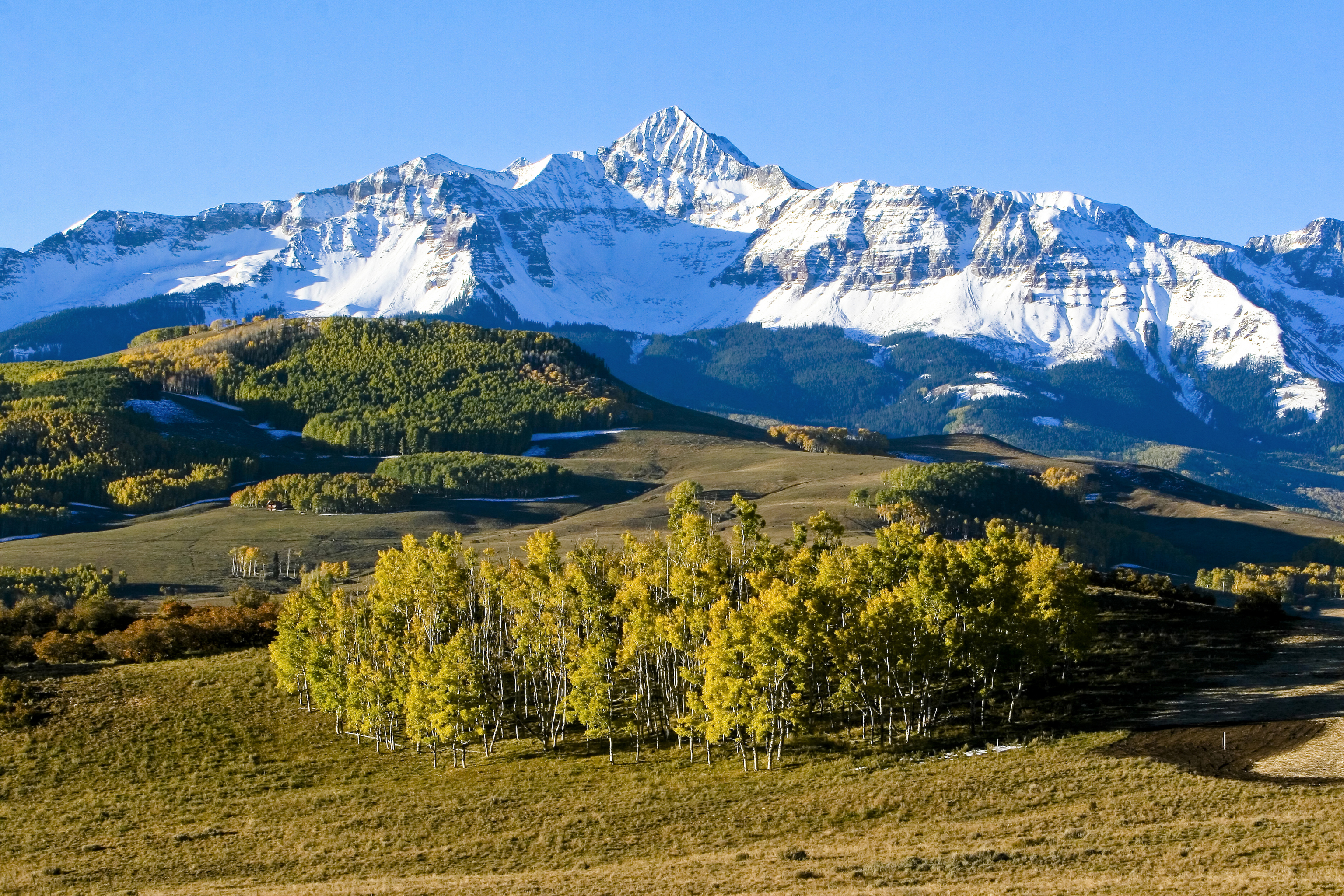 mt sneffels along the san juan skyway photo