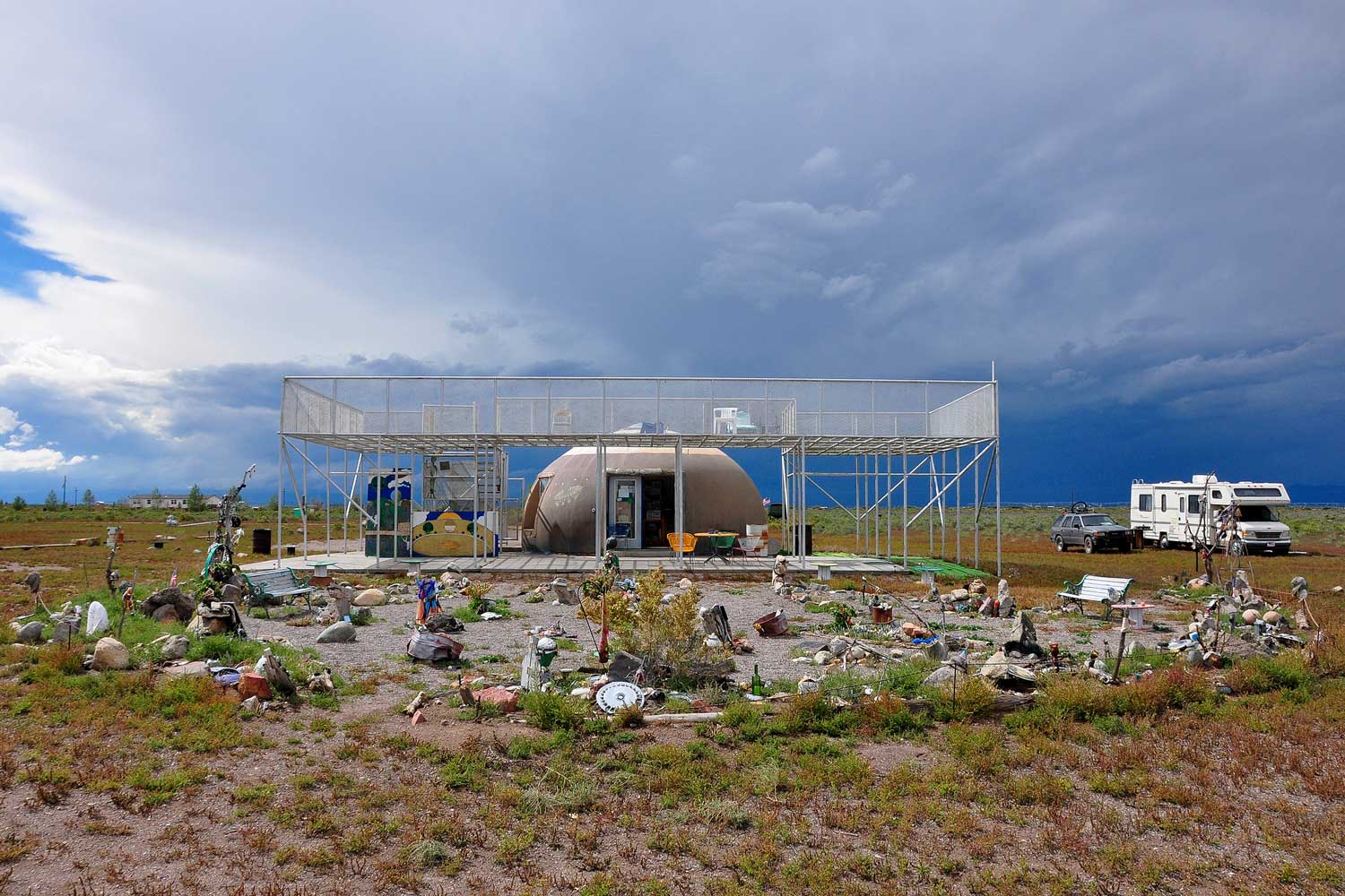 ufo watchtower; photo courtesy of flickr/larrylamsa photo