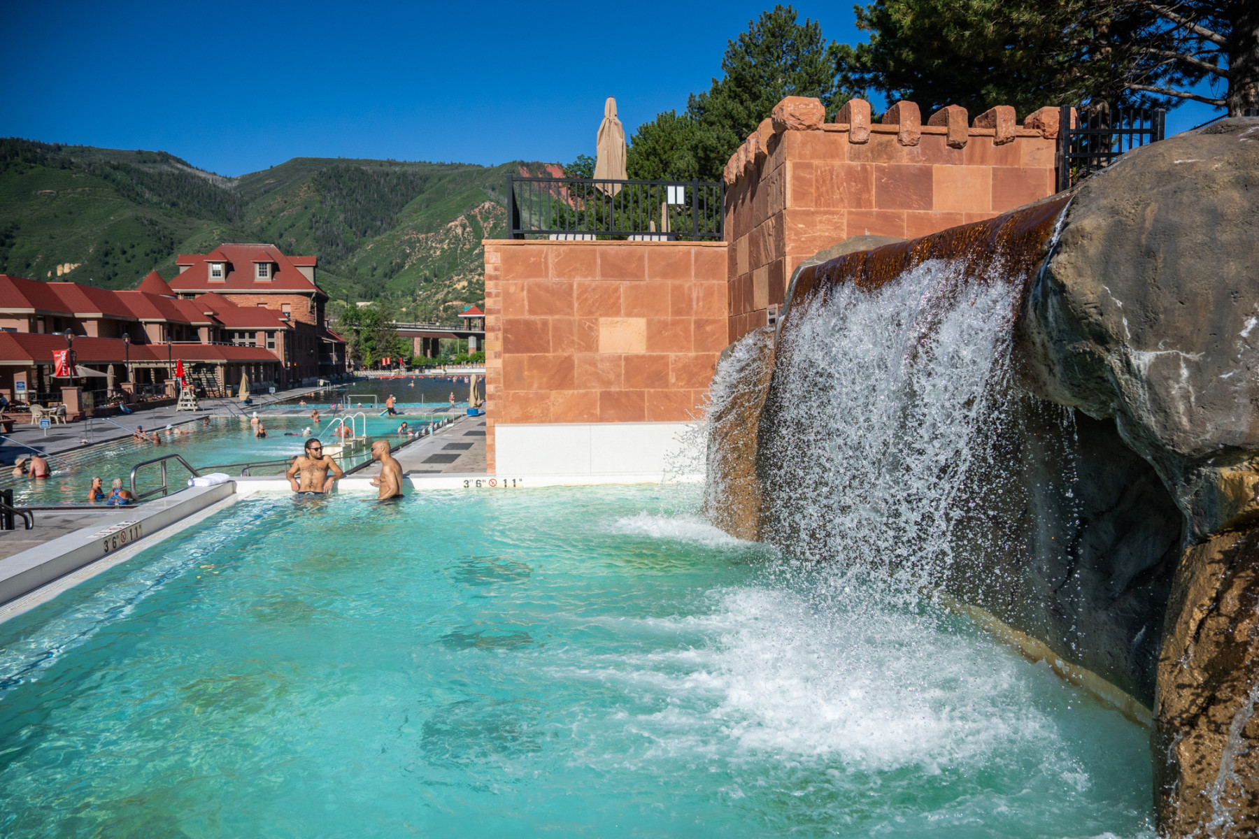 soak it in at the rugged refuge of our falling waters mountain grotto. - 95f/35c – 100f/38c photo 17