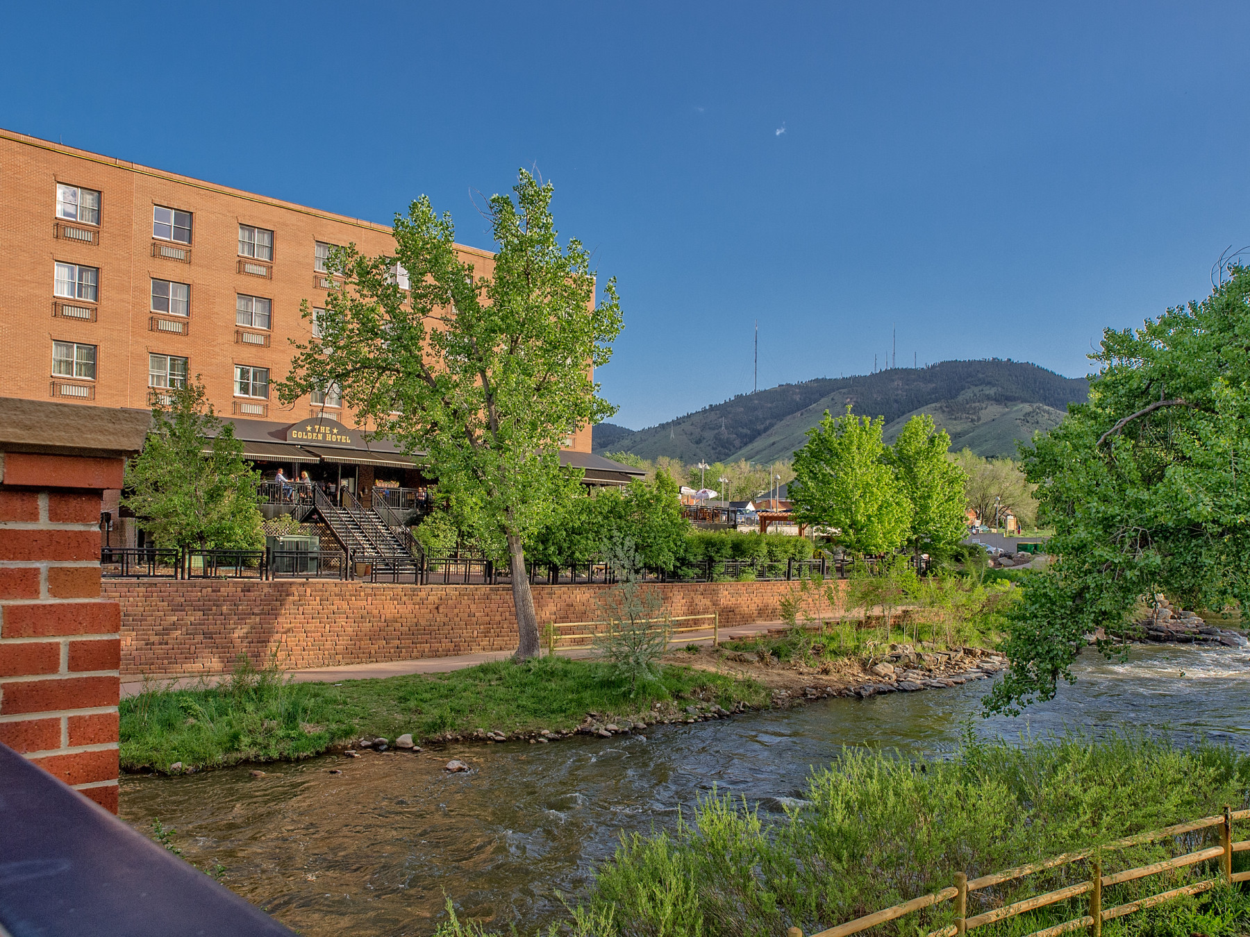 overlooking breathtaking clear creek photo 9