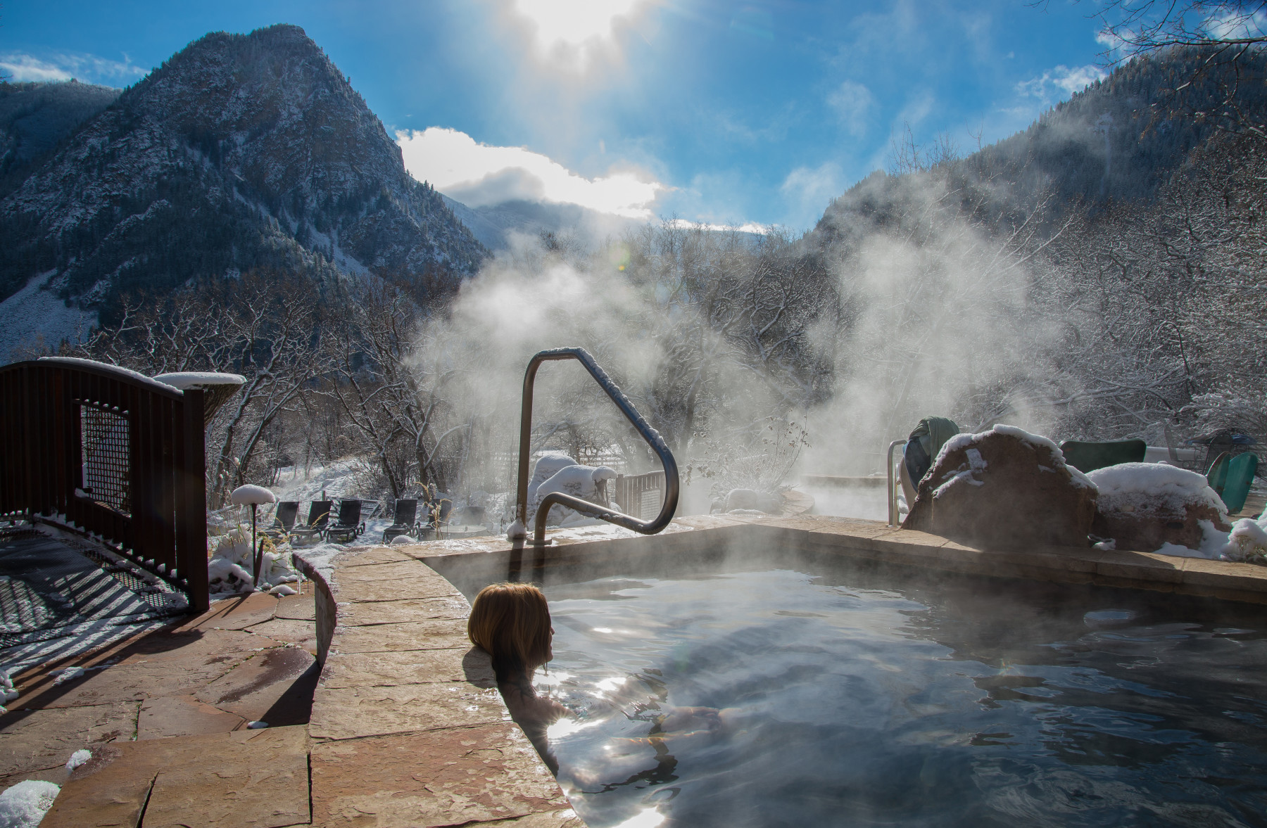 early morning soak photo
