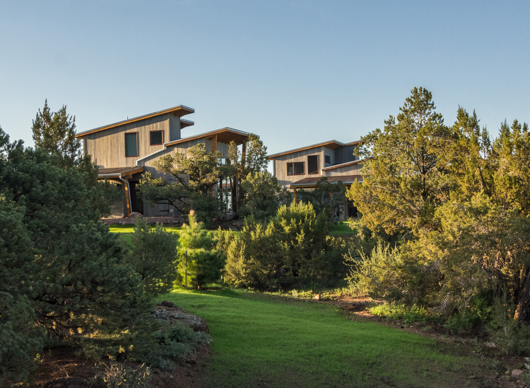 view of cabins set into hillside photo 6